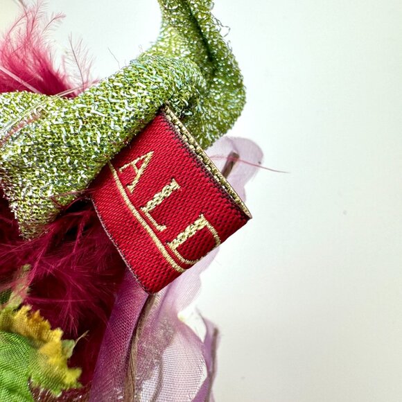 Vintage Christmas Traditions By Aldik Elf Posable Acorn Belt Fairy - Picture 4 of 9